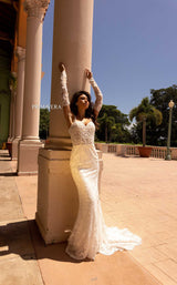 1 of 2 Primavera Couture 11131 Bridal Dress Ivory