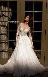 1 of 2 Primavera Couture 11136 Bridal Dress Ivory