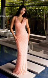 2 of 5 Primavera Couture 12102 Coral