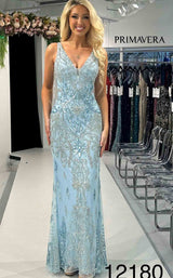 1 of 9 Primavera Couture 12180 Powder Blue