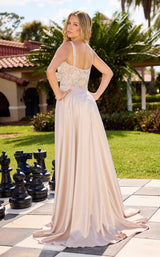 6 of 6 Primavera Couture 12206 Nude/Silver