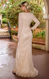 7 of 10 Primavera Couture 12209 Nude/Silver