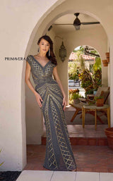 1 of 7 Primavera Couture 13135 Charcoal/Gold