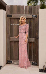 1 of 7 Primavera Couture 13156 Dusty Pink