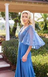 13 of 14 Primavera Couture 13162 Slate Blue