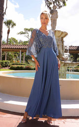 9 of 14 Primavera Couture 13162 Slate Blue