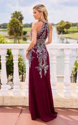 9 of 20 Primavera Couture 13167 Burgundy