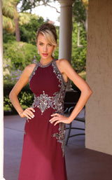 7 of 20 Primavera Couture 13167 Burgundy