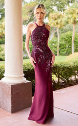 4 of 17 Primavera Couture 13180 Burgundy