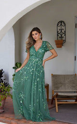 5 of 6 Primavera Couture 13185 Sage Green