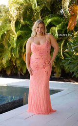 2 of 6 Primavera Couture 14072 Coral