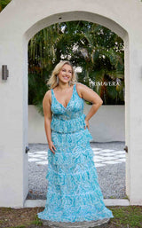 3 of 6 Primavera Couture 14073 Powder Blue