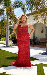 3 of 8 Primavera Couture 14078 Red
