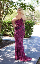 5 of 6 Primavera Couture 14083 Black/Fuchsia