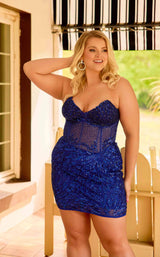 5 of 8 Primavera Couture 14091 Royal Blue