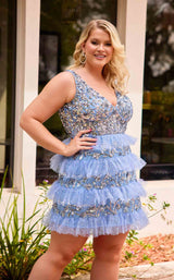 3 of 8 Primavera Couture 14092 Slate Blue