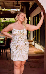 3 of 7 Primavera Couture 14093 Ivory/Gold