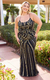 1 of 9 Primavera Couture 14101 Black/Gold