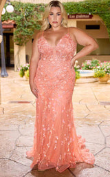 4 of 9 Primavera Couture 14106 Coral