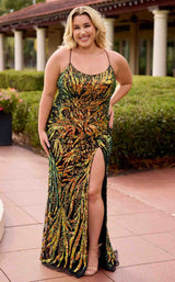 1 of 12 Primavera Couture 14108 Black/Crystal
