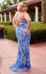 12 of 12 Primavera Couture 14108 Royal Blue