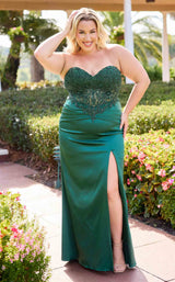 3 of 11 Primavera Couture 14109 Emerald