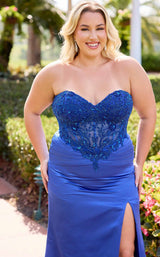 10 of 11 Primavera Couture 14109 Royal Blue