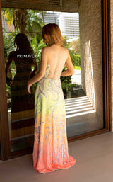 5 of 6 Primavera Couture 4146 Coral Ombre