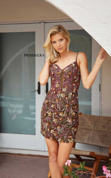 3 of 5 Primavera Couture 4209 Olive-Multi