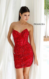 7 of 14 Primavera Couture 4222 Red