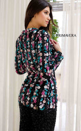 9 of 10 Primavera Couture 4274 Black-Multi