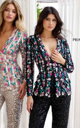 7 of 10 Primavera Couture 4274 Black-Multi