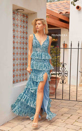 2 of 11 Primavera Couture 4295 Light-Blue