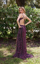 3 of 4 Primavera Couture 4308 Black/Fuchsia