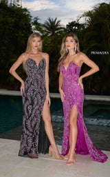 8 of 13 Primavera Couture 4314 Black Multi