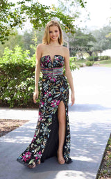 2 of 8 Primavera Couture 4372 Black Multi