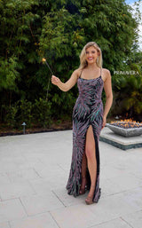 6 of 10 Primavera Couture 4379 Black-Pink