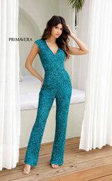 2 of 6 Primavera Couture 4384 Teal