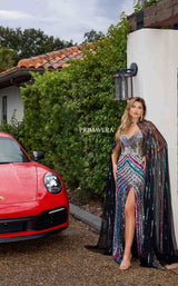 5 of 6 Primavera Couture 4385 Black Multi