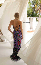 5 of 5 Primavera Couture 4387 Black/Purple