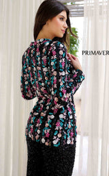9 of 10 Primavera Couture 4388 Black Multi