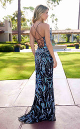 3 of 17 Primavera Couture 4524 Black/Blue