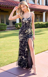 4 of 14 Primavera Couture 4531 Black/Blue