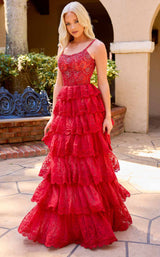 1 of 7 Primavera Couture 4546 Red-Nude