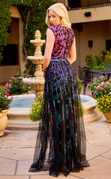 4 of 8 Primavera Couture 4569 Black Multi