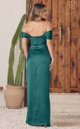 8 of 8 Nox Anabel R1236 Dress Forest Green