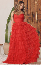 1 of 4 Nox Anabel R1240 Dress Red