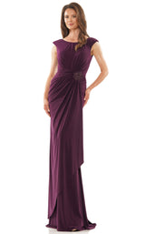 1 of 5 Rina Di Montella RD2817 Aubergine