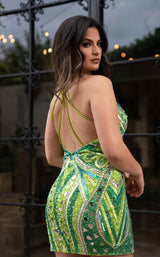 26 of 32 Rachel Allan 40403 Lime-Multi