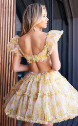 6 of 7 Rachel Allan 40408 Yellow-Print